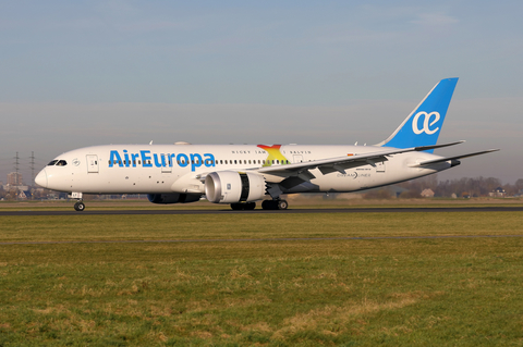 Air Europa Boeing 787-8 Dreamliner (EC-MLT) at  Amsterdam - Schiphol, Netherlands