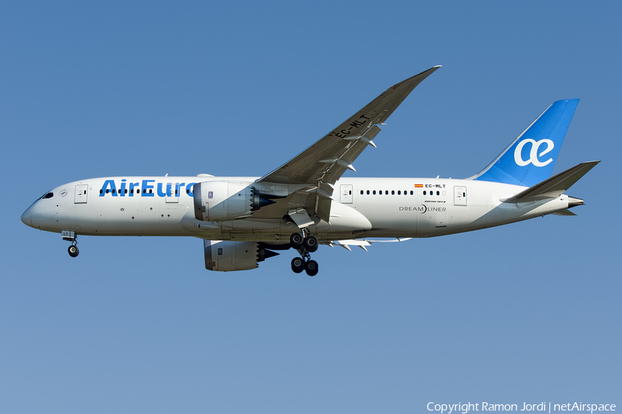 Air Europa Boeing 787-8 Dreamliner (EC-MLT) | Photo 157257