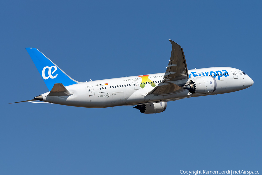 Air Europa Boeing 787-8 Dreamliner (EC-MLT) | Photo 309293