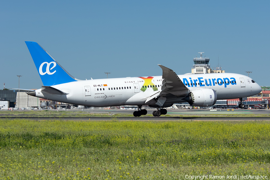 Air Europa Boeing 787-8 Dreamliner (EC-MLT) | Photo 242599