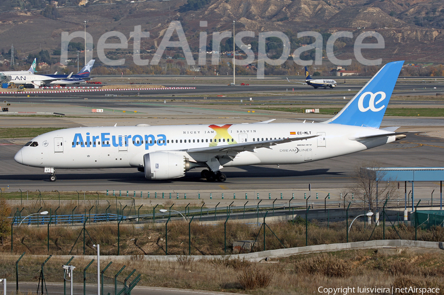 Air Europa Boeing 787-8 Dreamliner (EC-MLT) | Photo 283736