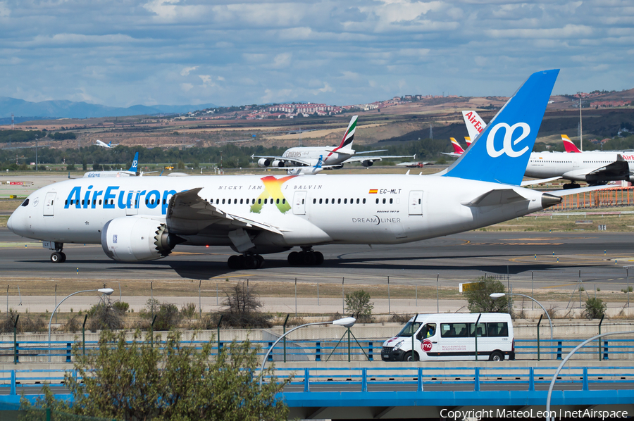 Air Europa Boeing 787-8 Dreamliner (EC-MLT) | Photo 350131