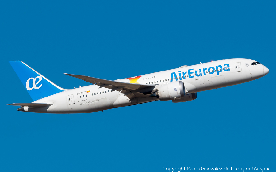 Air Europa Boeing 787-8 Dreamliner (EC-MLT) | Photo 352572