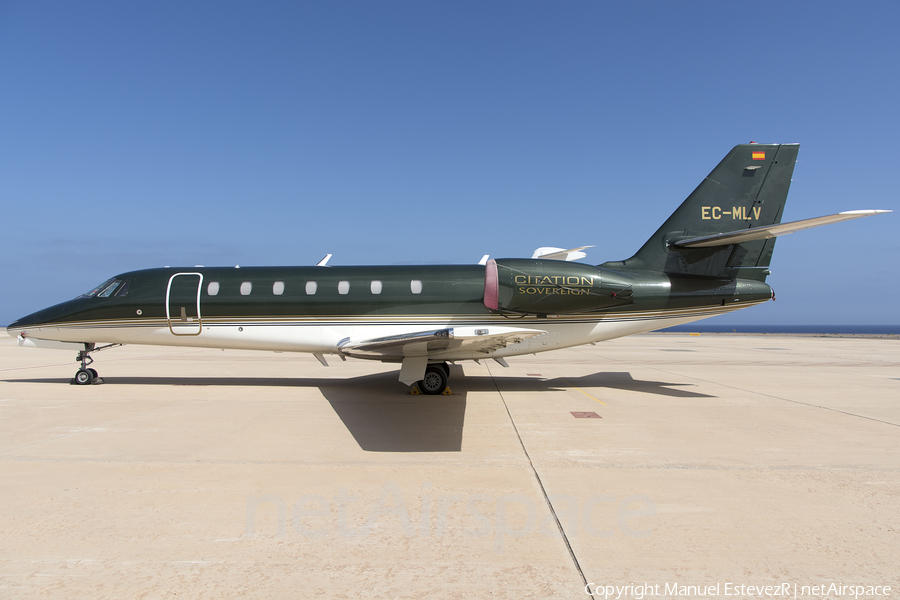 TAG Aviation Spain Cessna 680 Citation Sovereign (EC-MLV) | Photo 191148