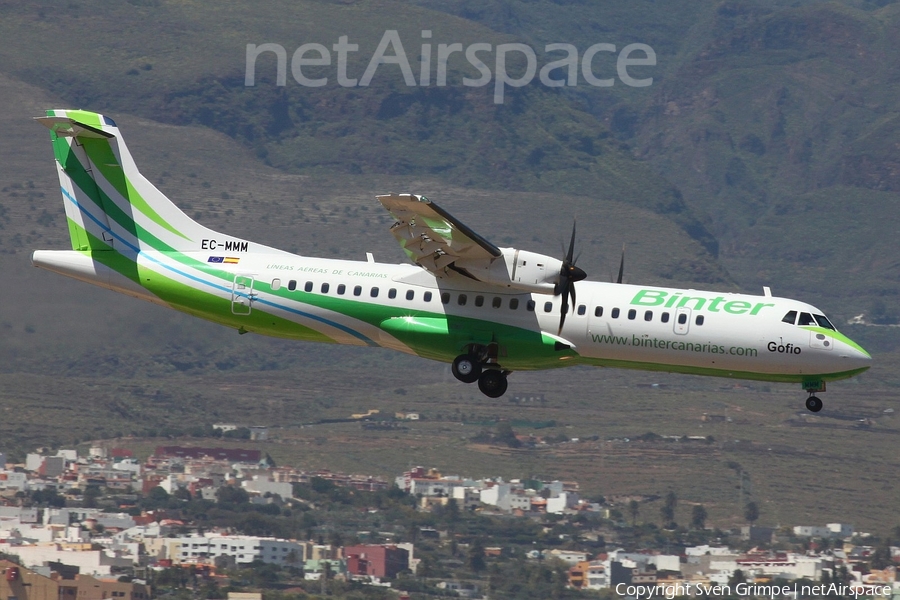 Binter Canarias ATR 72-600 (EC-MMM) | Photo 155961