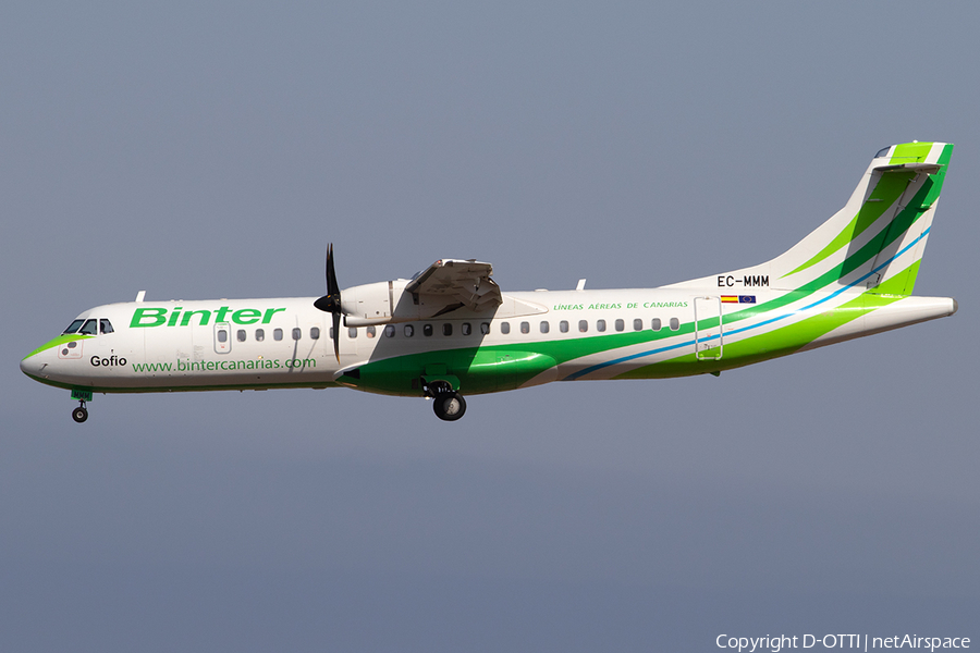 Binter Canarias ATR 72-600 (EC-MMM) | Photo 259172