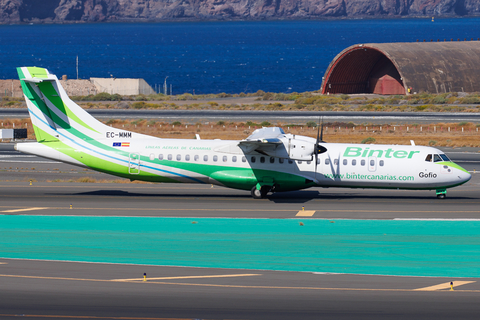 Binter Canarias ATR 72-600 (EC-MMM) at  Gran Canaria, Spain