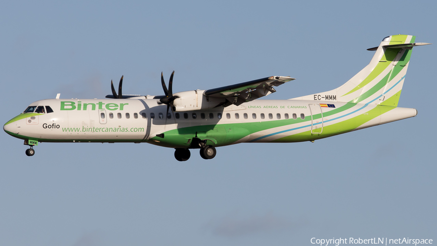 Binter Canarias ATR 72-600 (EC-MMM) | Photo 597327