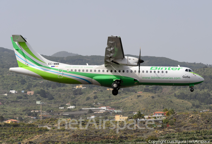 Binter Canarias ATR 72-600 (EC-MMM) | Photo 376626