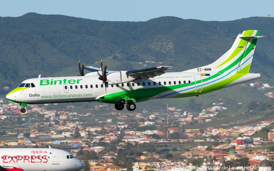 Binter Canarias ATR 72-600 (EC-MMM) | Photo 340004