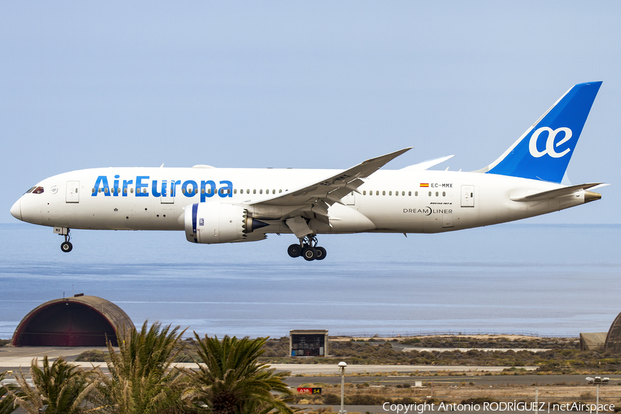 Air Europa Boeing 787-8 Dreamliner (EC-MMX) | Photo 169503