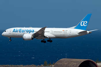 Air Europa Boeing 787-8 Dreamliner (EC-MMX) at  Gran Canaria, Spain