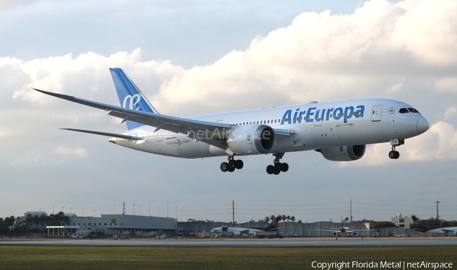 Air Europa Boeing 787-8 Dreamliner (EC-MMX) | Photo 543339
