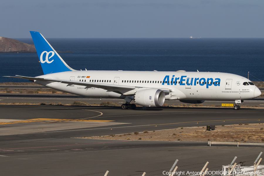 Air Europa Boeing 787-8 Dreamliner (EC-MMY) | Photo 347614