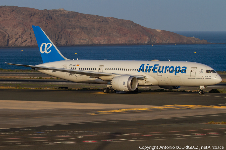 Air Europa Boeing 787-8 Dreamliner (EC-MMY) | Photo 436972