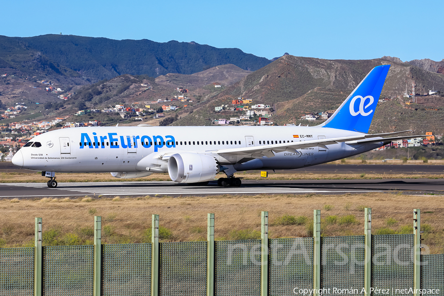 Air Europa Boeing 787-8 Dreamliner (EC-MMY) | Photo 412956