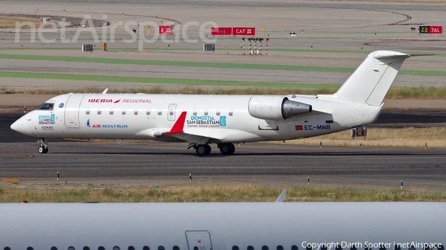 Iberia Regional (Air Nostrum) Bombardier CRJ-200ER (EC-MNB) | Photo 181166