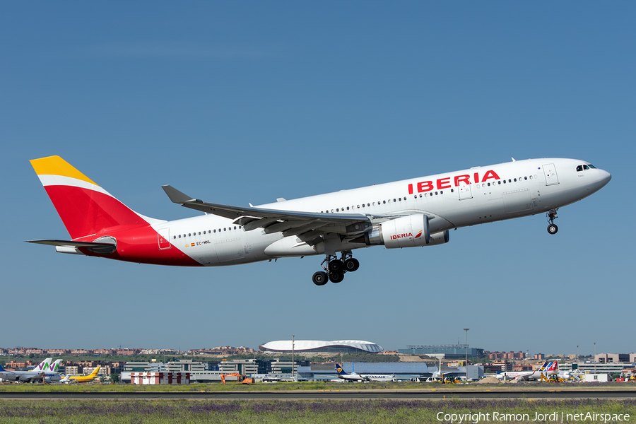 Iberia Airbus A330-202X (EC-MNL) | Photo 242748