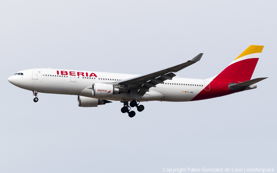 Iberia Airbus A330-202X (EC-MNL) | Photo 339383