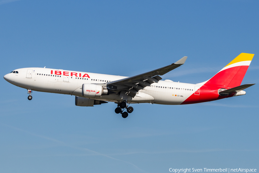 Iberia Airbus A330-202X (EC-MNL) | Photo 600606