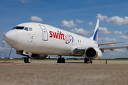 Swiftair Boeing 737-4Y0(SF) (EC-MNM) at  Brussels - International, Belgium