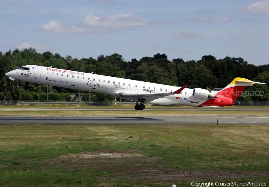 Iberia Regional (Air Nostrum) Bombardier CRJ-1000 (EC-MNQ) | Photo 533798
