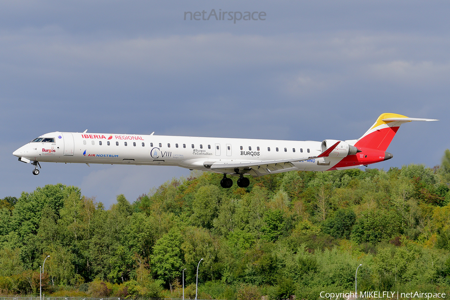 Iberia Regional (Air Nostrum) Bombardier CRJ-1000 (EC-MNQ) | Photo 541515
