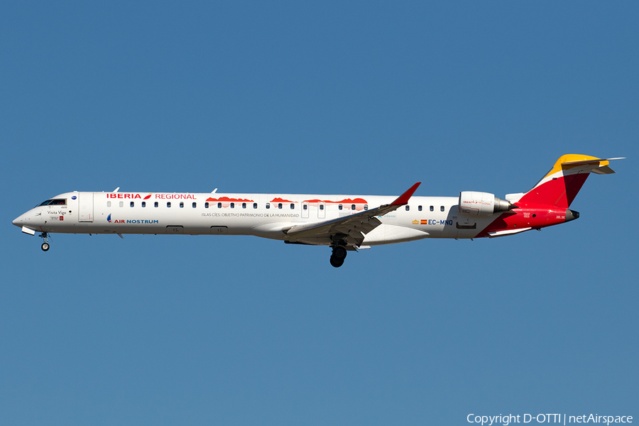 Iberia Regional (Air Nostrum) Bombardier CRJ-1000 (EC-MNQ) | Photo 376681