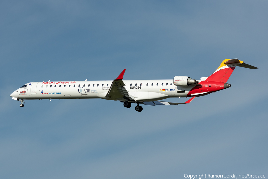 Iberia Regional (Air Nostrum) Bombardier CRJ-1000 (EC-MNQ) | Photo 479737