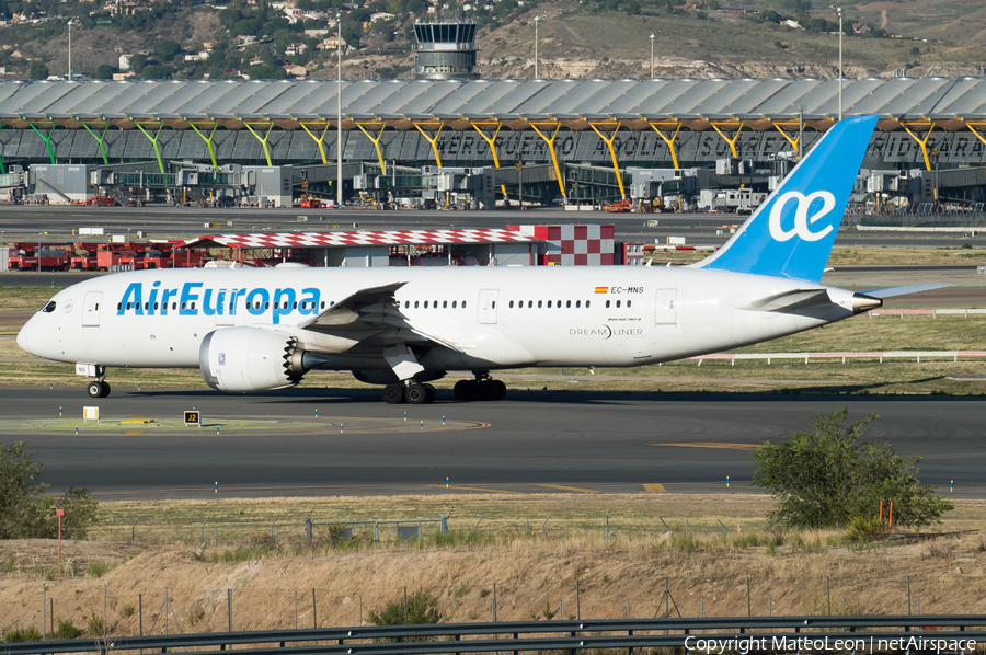 Air Europa Boeing 787-8 Dreamliner (EC-MNS) | Photo 350528