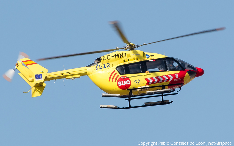 Babcock MCS (Servicios de Urgencias Canario) Eurocopter EC145 (EC-MNT) | Photo 340185