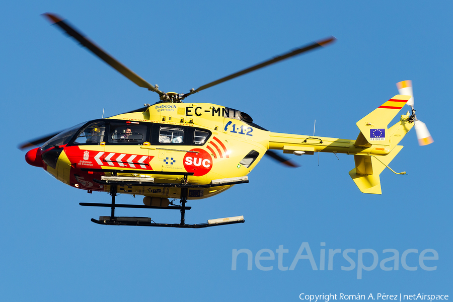 Babcock MCS (Servicios de Urgencias Canario) Eurocopter EC145 (EC-MNT) | Photo 358384