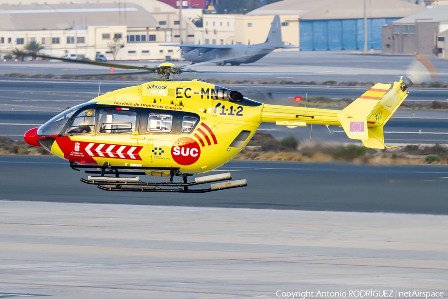 Babcock MCS (Servicios de Urgencias Canario) Eurocopter EC145 (EC-MNT) | Photo 373739
