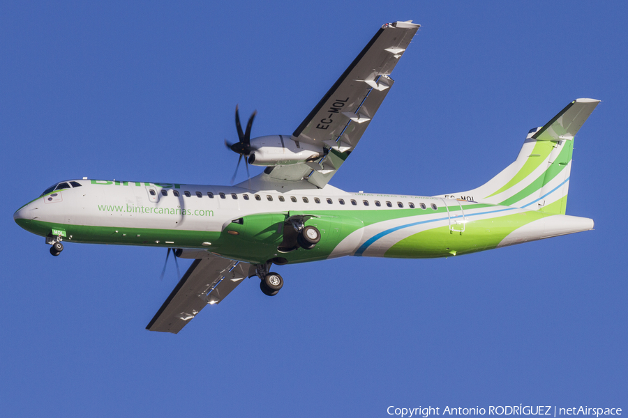 Binter Canarias ATR 72-600 (EC-MOL) | Photo 140131