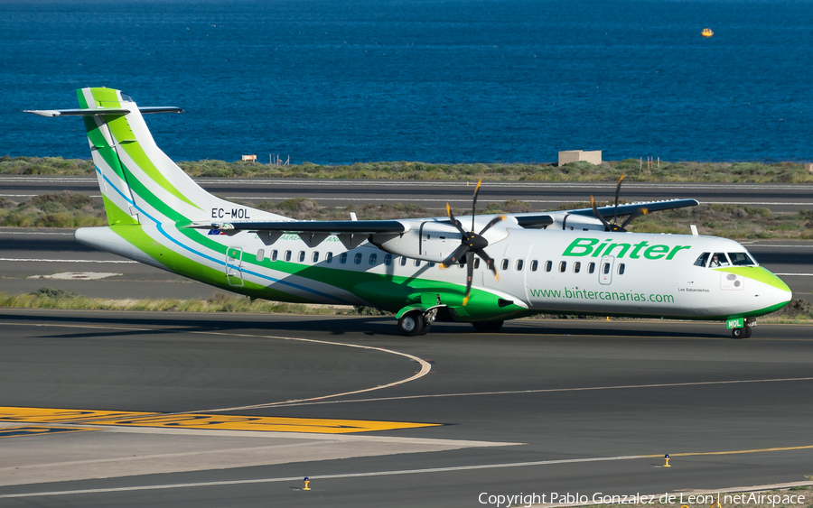 Binter Canarias ATR 72-600 (EC-MOL) | Photo 340028
