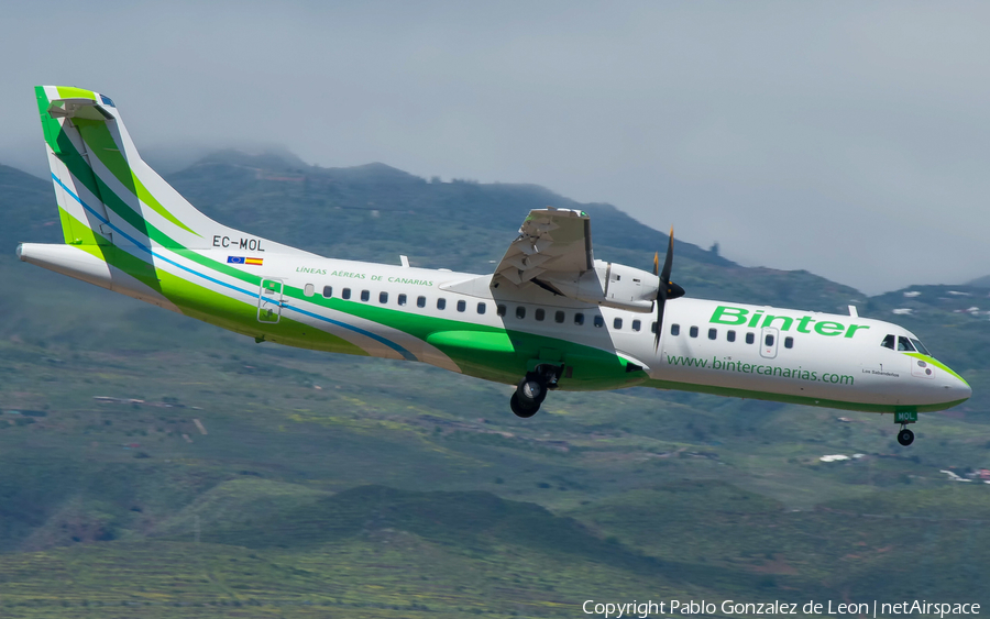 Binter Canarias ATR 72-600 (EC-MOL) | Photo 341587