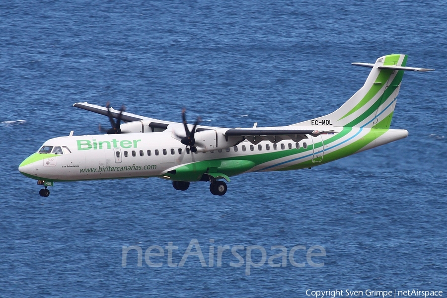 Binter Canarias ATR 72-600 (EC-MOL) | Photo 240424