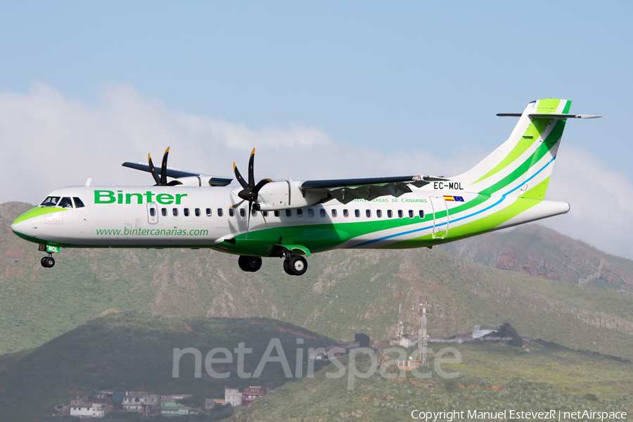 Binter Canarias ATR 72-600 (EC-MOL) | Photo 144627