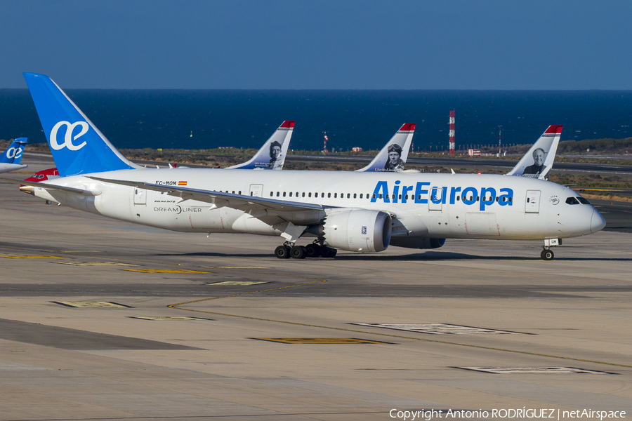 Air Europa Boeing 787-8 Dreamliner (EC-MOM) | Photo 312579