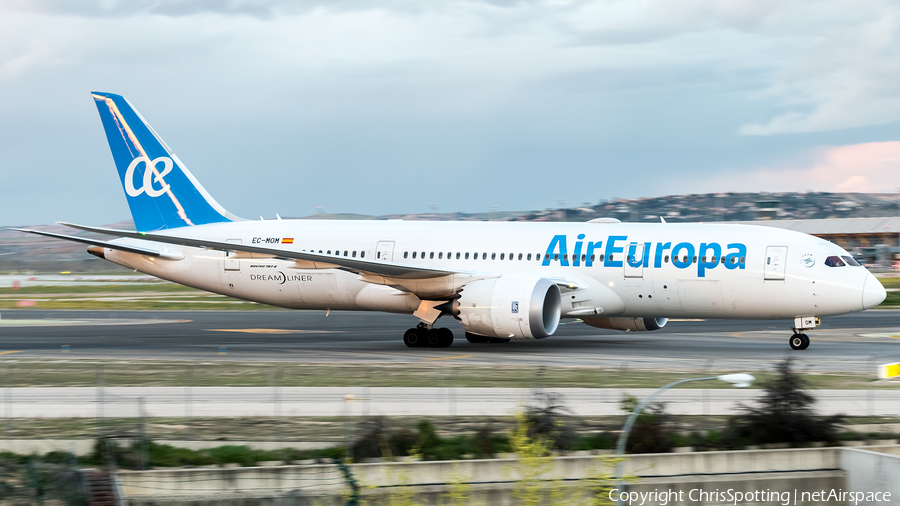 Air Europa Boeing 787-8 Dreamliner (EC-MOM) | Photo 257395