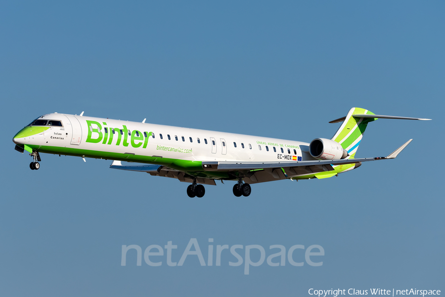 Binter Canarias Bombardier CRJ-1000 (EC-MOX) | Photo 307606