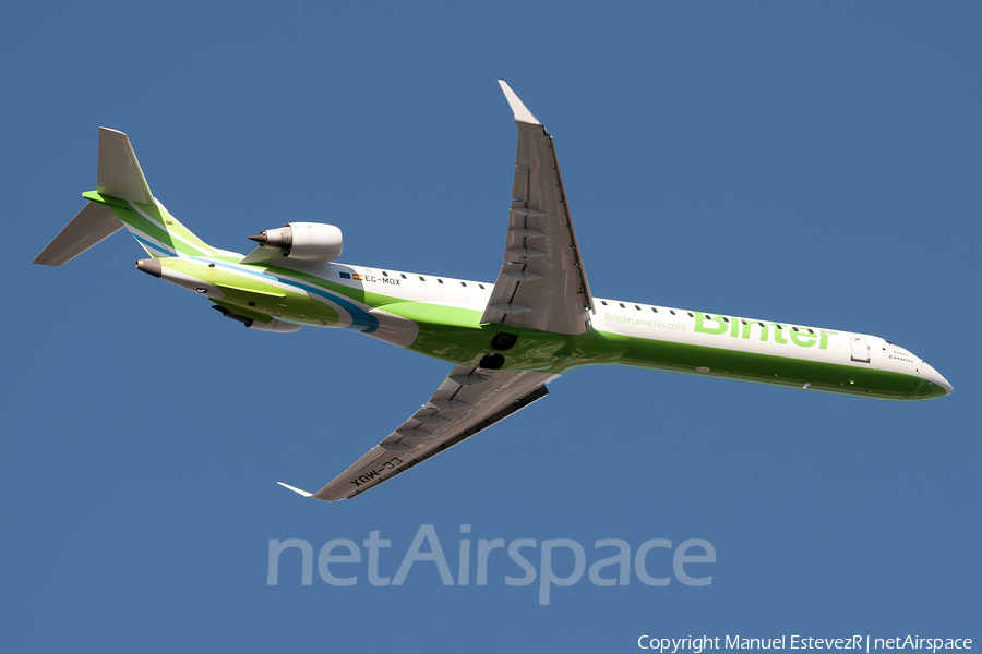 Binter Canarias Bombardier CRJ-1000 (EC-MOX) | Photo 195926