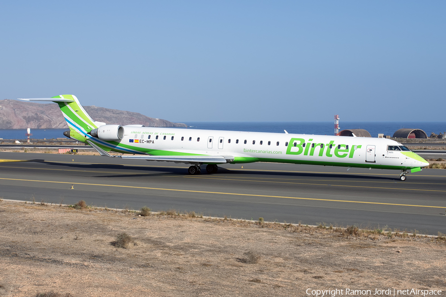 Binter Canarias Bombardier CRJ-1000 (EC-MPA) | Photo 224132