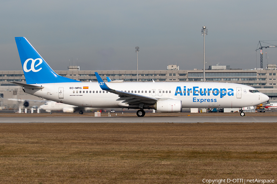 Air Europa Express Boeing 737-85P (EC-MPG) | Photo 373662