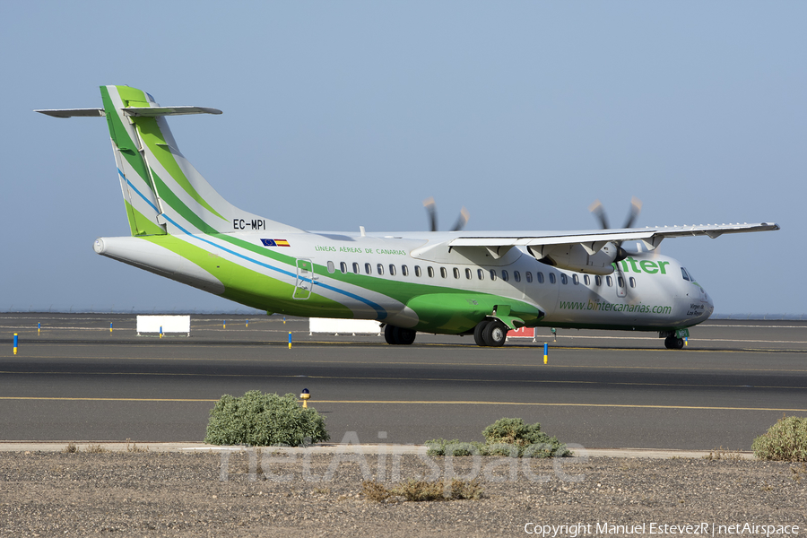 Binter Canarias ATR 72-600 (EC-MPI) | Photo 191301