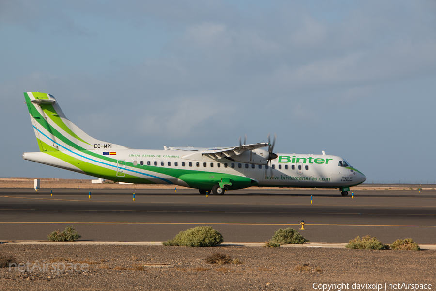 Binter Canarias ATR 72-600 (EC-MPI) | Photo 365742