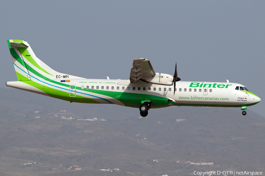 Binter Canarias ATR 72-600 (EC-MPI) | Photo 260468