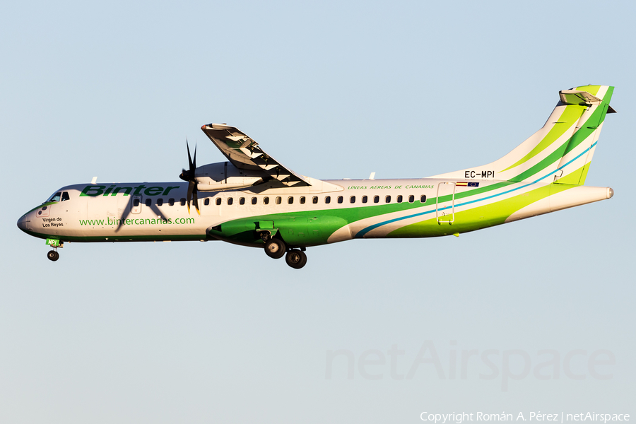 Binter Canarias ATR 72-600 (EC-MPI) | Photo 368465