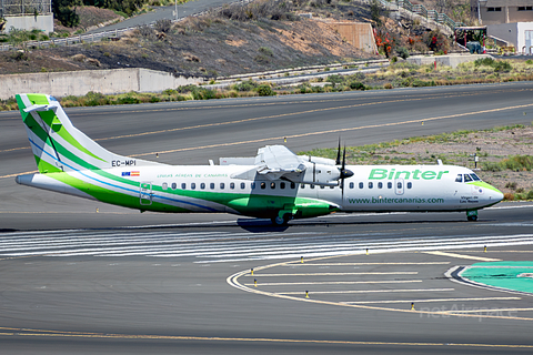 Binter Canarias ATR 72-600 (EC-MPI) at  Gran Canaria, Spain