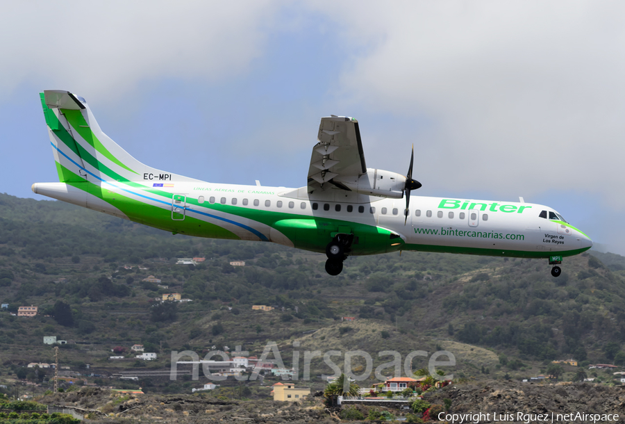 Binter Canarias ATR 72-600 (EC-MPI) | Photo 398957